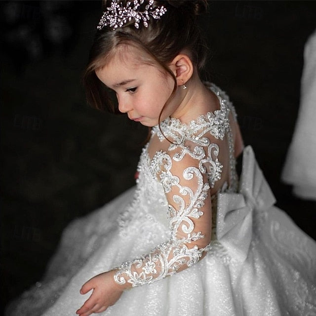 Princess Girl Flower Kid's Dress Girls'