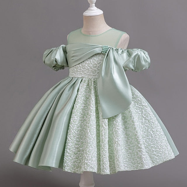 Wedding Girl Party Girls' Formal Flower Dress