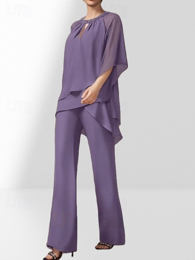 of Pantsuit Two the Wedding Guest Dress Bride Piece Mother