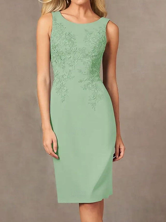 Two Sheath / Wedding Mother of the Column Suit Beach Piece Dress