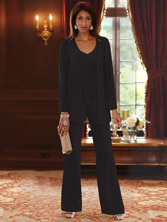 of Pantsuit Bride the Wedding Beach Piece 3 Formal Mother