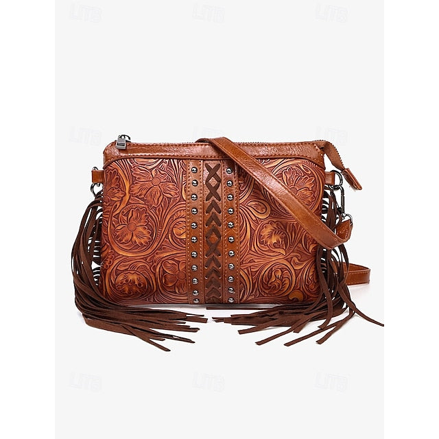 PU Crossbody Ledertasche Schultertasche Wristlet Damentaschen