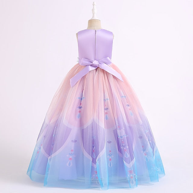 Party Girls' Girl Kids Flower Dress