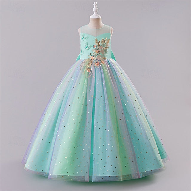 Dress Girls' Kid's Girl Flower Princess
