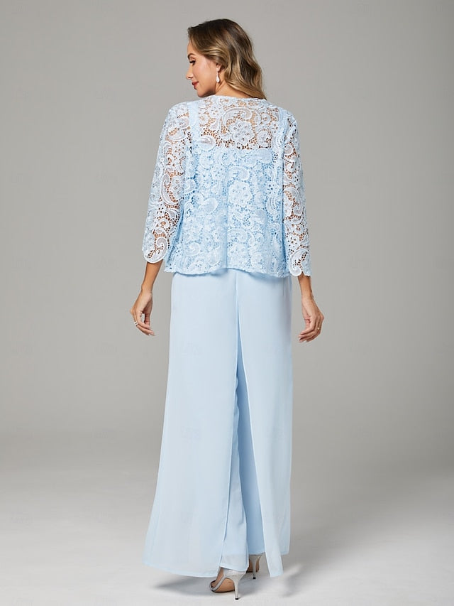 Formal Mother Pantsuit Piece the Dress Guest Bride 3 of Wedding