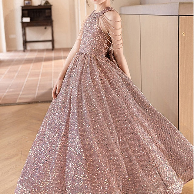Dress Girls' Princess Flower Kid's Girl