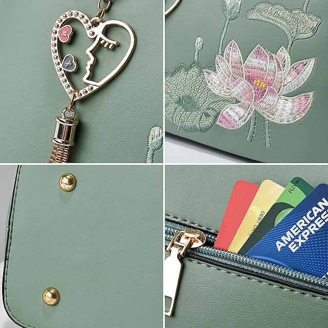Sac à main bandoulière en PU pour femme Boston