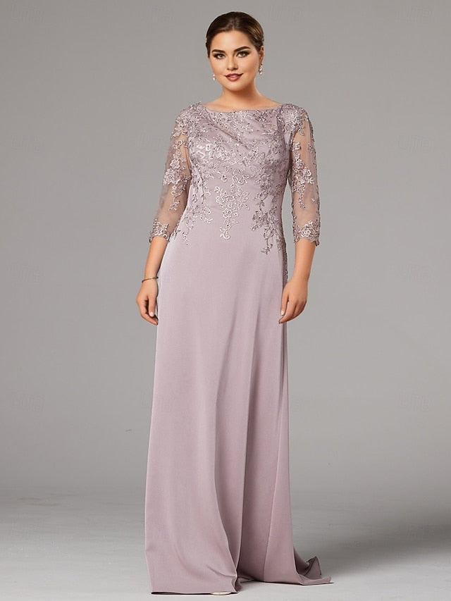 Wedding of Dress the Mother Bride Elegant Sheath Beach