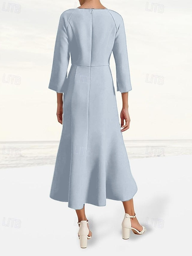 of Elegant Tuxedo Blazer Mother Dress A-Line Bride the