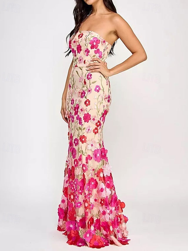 Mother Evening Dress Gown of Elegant / Trumpet Bride the Mermaid