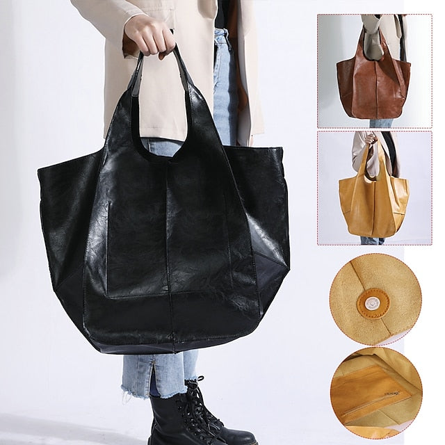 Sac à main en cuir PU pour femme et homme