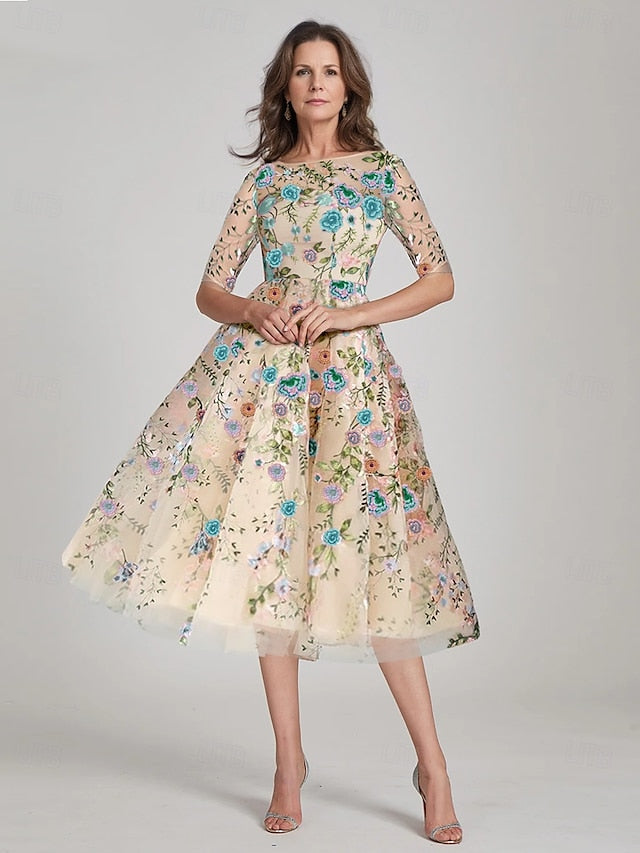 the Beach Bride Mother of Dress A-Line Elegant Wedding