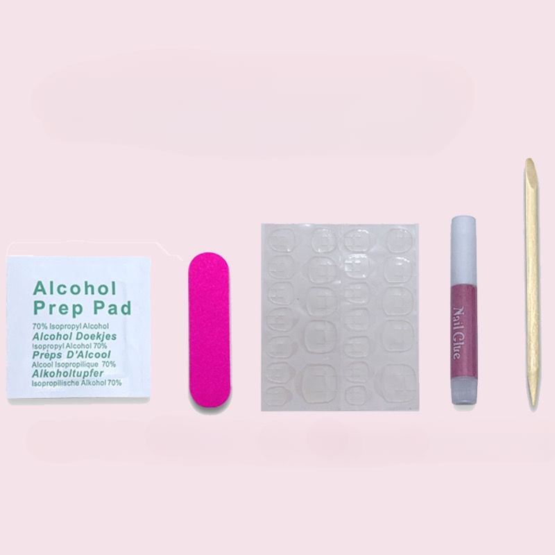 Gebohrte Nägel im French Princess-Stil - Heartzcore