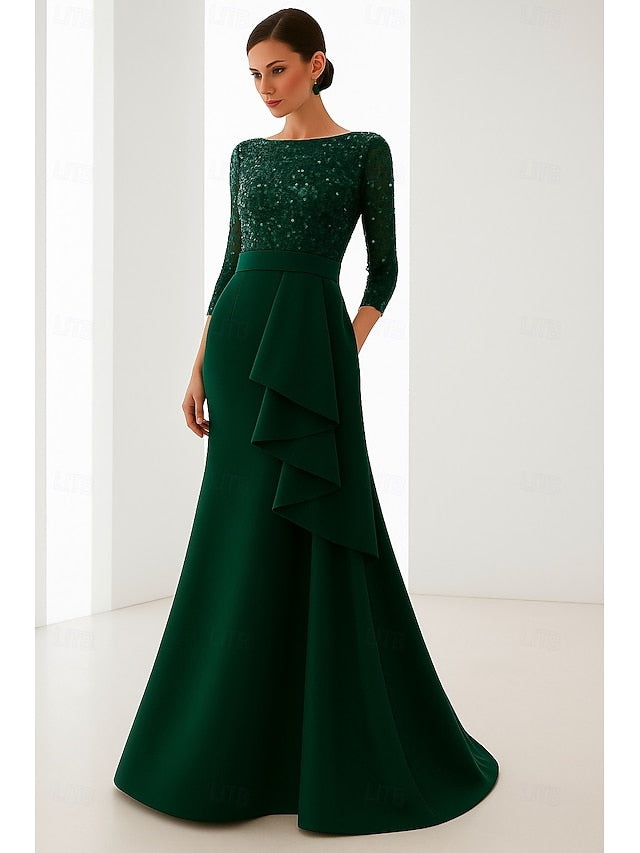 Wedding Blue Formal Mermaid Elegant Gown Black Dress Evening