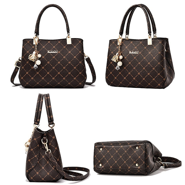 Sac à main en cuir PU pour femme et homme