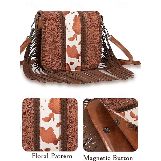 PU Bag Women's Shoulder Crossbody Bags