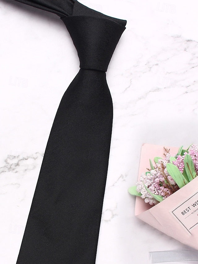 Men's – Polyester Herringbone Tie Stylish Christmas
