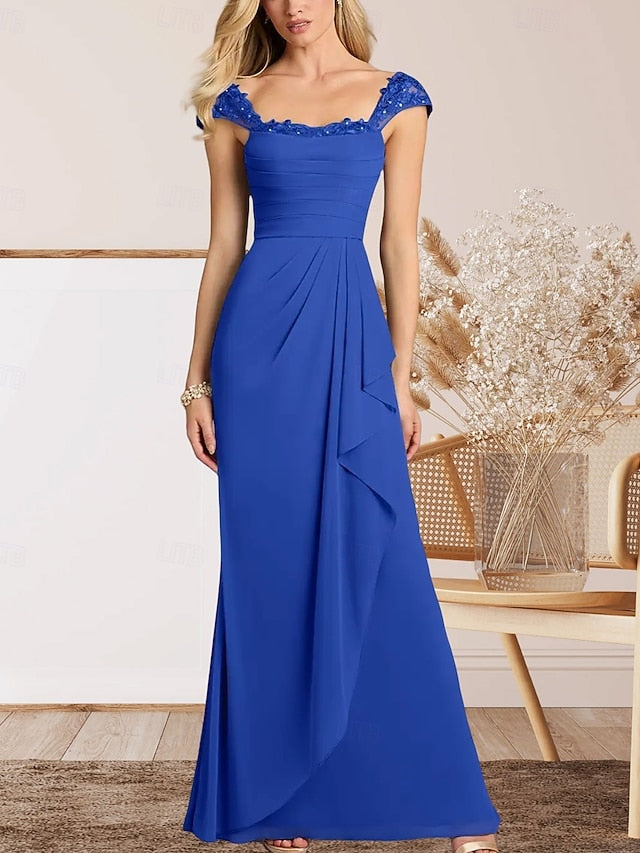 Bride A-Line Mother of the Dress Elegant Wedding Guest