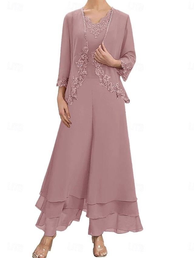 the of Wedding Bride Sets Mother Elegant Guest Dress