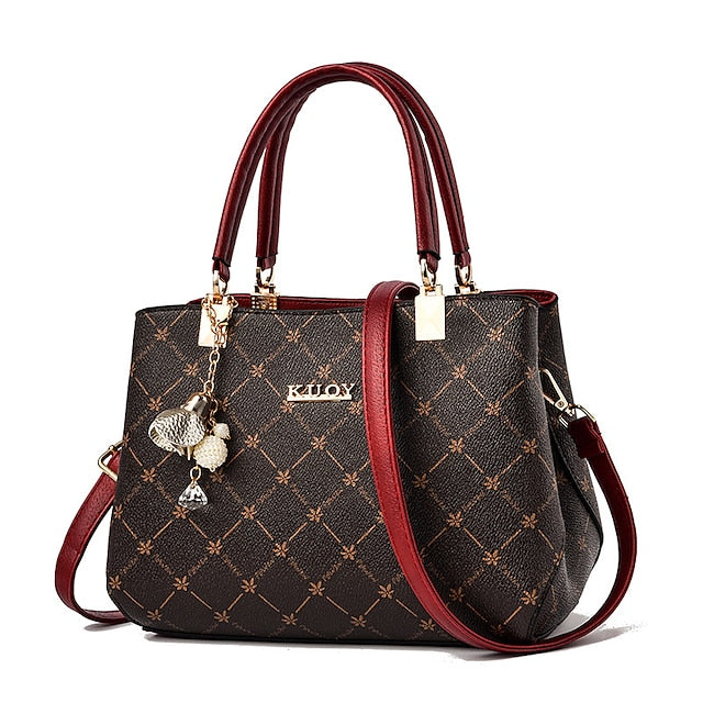 Sac à main en cuir PU pour femme et homme