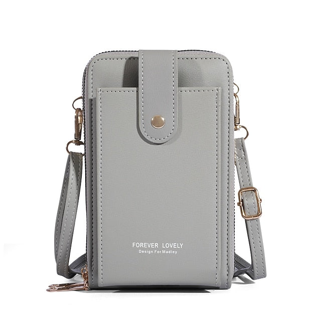 Handy PU Damen Tasche Schulter Crossbody