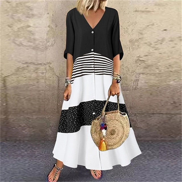 Women's Casual Dress Swing Dress Long Dress Maxi Dress
