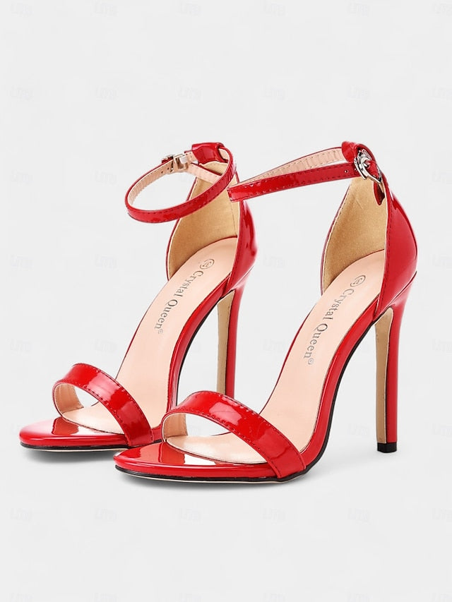 Metallic Women Heel Wedding Sleek – Sandals for Stiletto