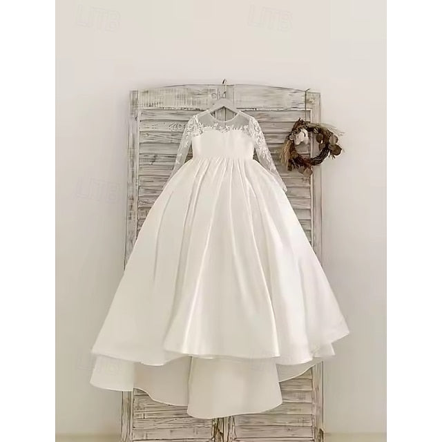 Party Communion Girls' Dress First Girl Flower