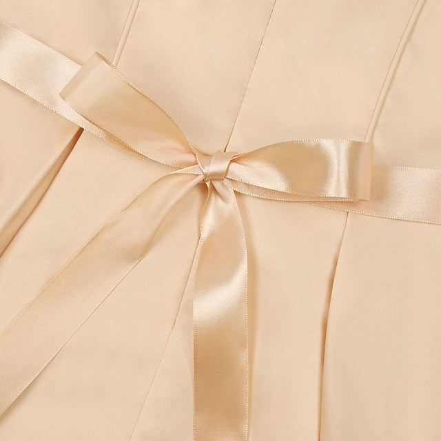 Kids Formal Sleeveless Party Girls' Solid Dress Color