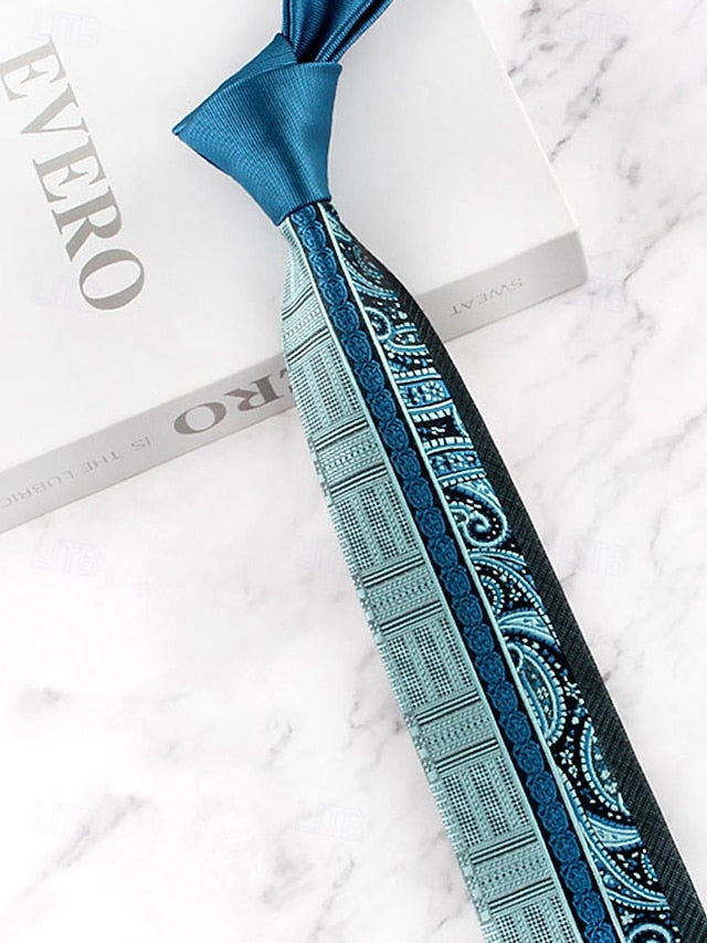 with Classic Necktie Men's Polyester Pattern
