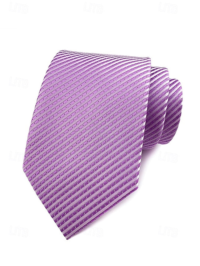 tie Men's striped satin