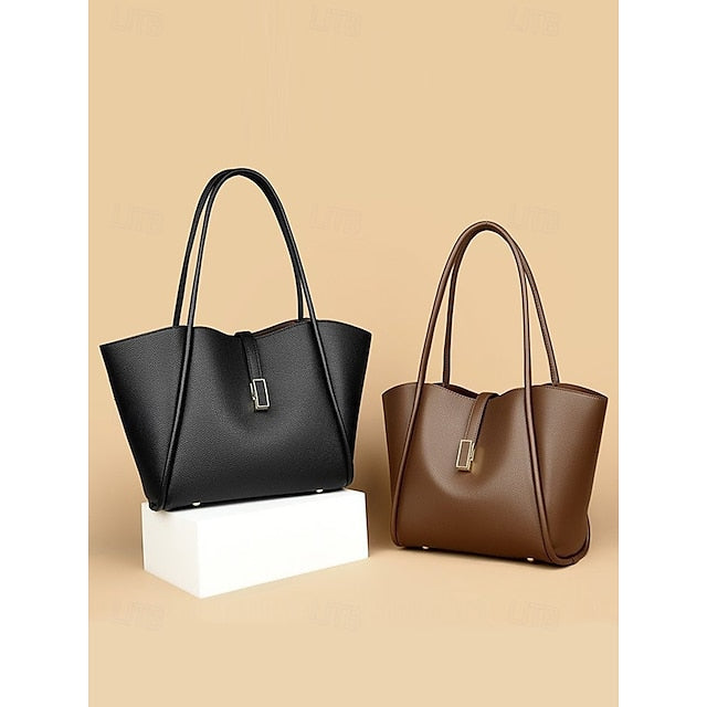 Leder Grün Tasche Tote Faux Damen
