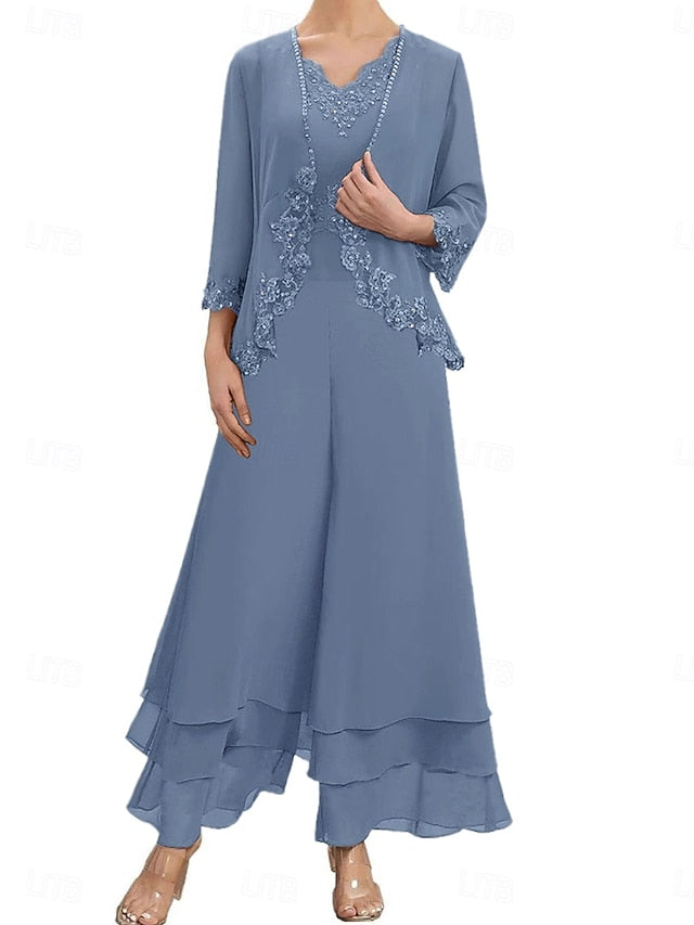 the of Wedding Bride Sets Mother Elegant Guest Dress