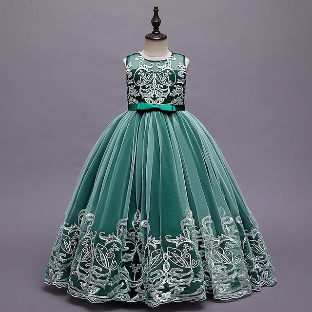 Girls' Dress Girl Flower Kid's Princess