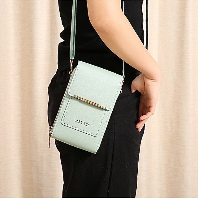Women's Crossbody Mobile Purse Phone Bag Coin Wallet