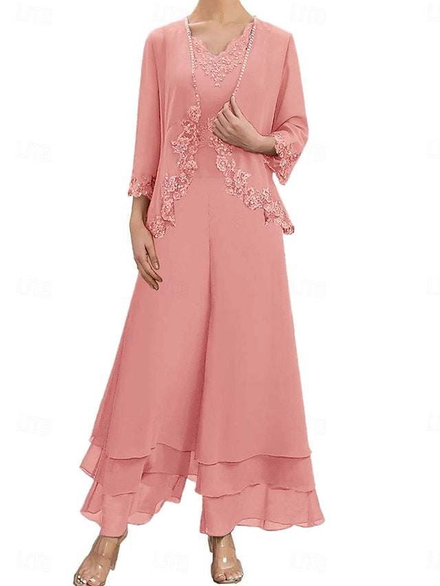the of Wedding Bride Sets Mother Elegant Guest Dress