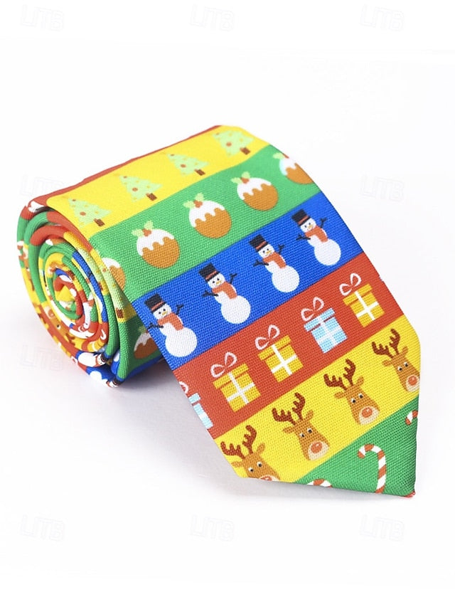– Festive Holiday Neckwear Christmas Men's Ties and Fun