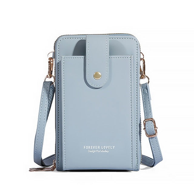 Handy PU Damen Tasche Schulter Crossbody