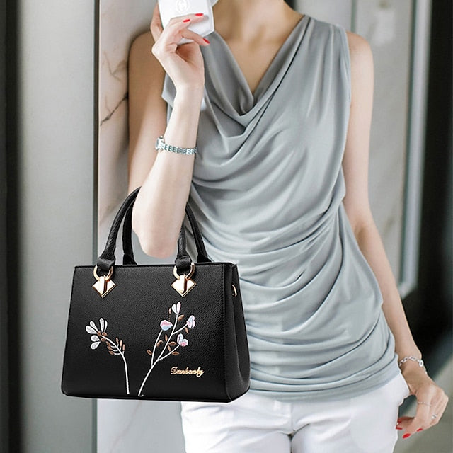 Tasche Schulter Damen Handtasche Crossbody PU