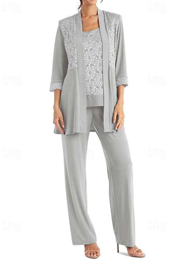 Dress 3 of Elegant Piece Bride the Mother Pantsuit