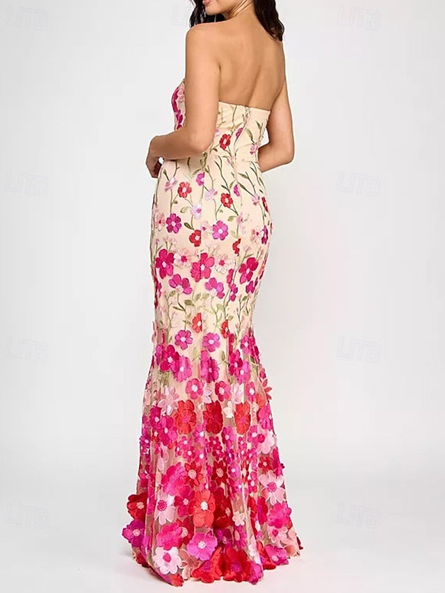 Mother Evening Dress Gown of Elegant / Trumpet Bride the Mermaid