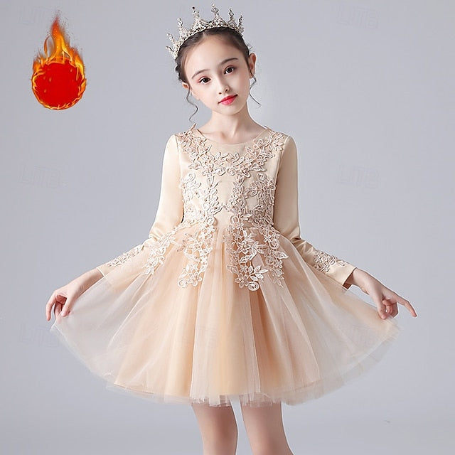 Kid's Girls' Dress Princess Flower Girl