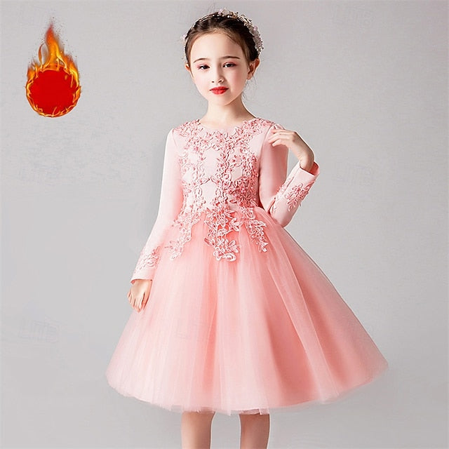 Kid's Girls' Dress Princess Flower Girl