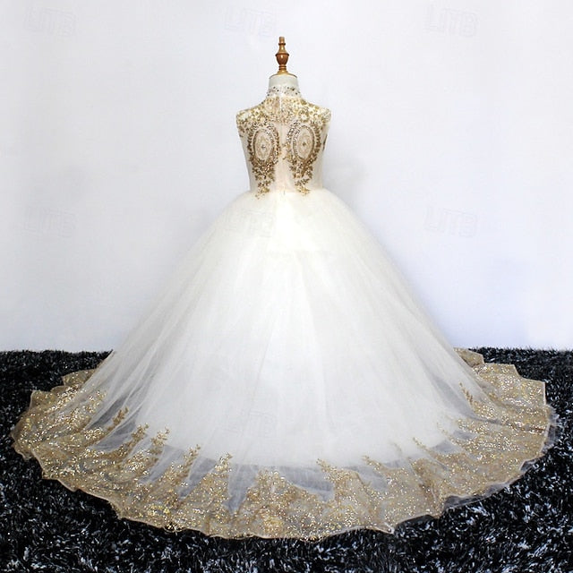 Kid's Dress Evening Flower Gown Girl Formal Girls'