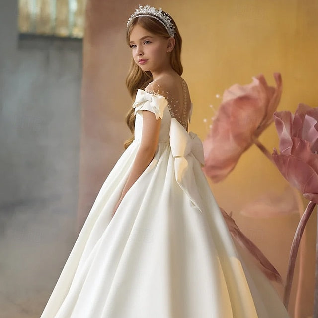 Girls' Dress First Flower Party Communion Girl
