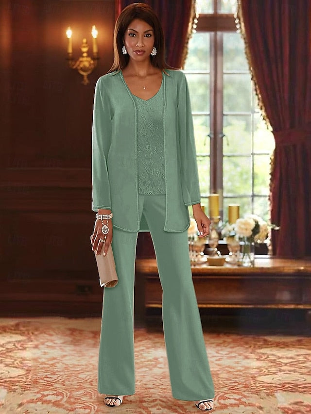 of Pantsuit Bride the Wedding Beach Piece 3 Formal Mother
