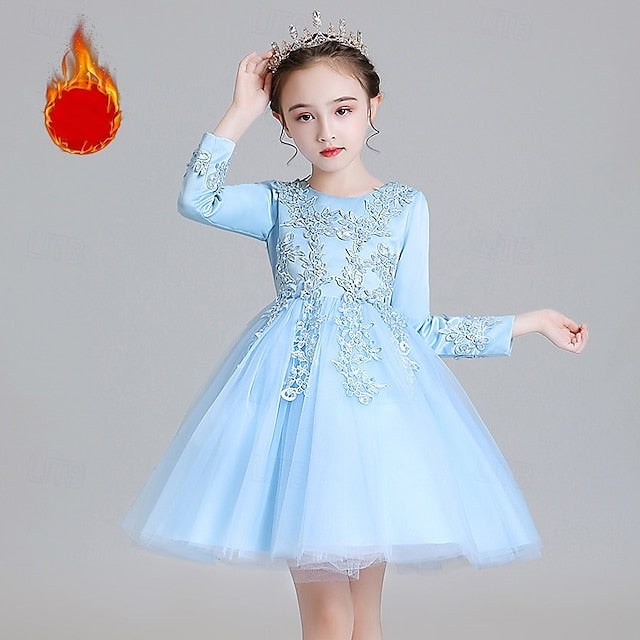 Kid's Girls' Dress Princess Flower Girl