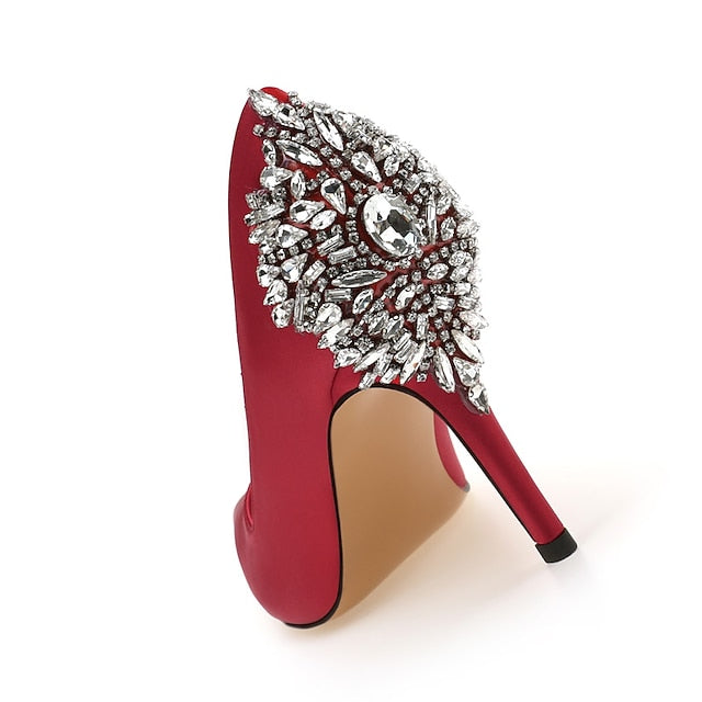 Bridesmaid Women's Shoes Bridal Dress Pumps Wedding Office