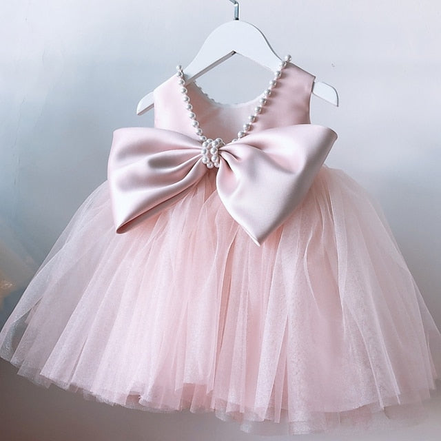 Wedding Party Flower Dress Girls' Princess Girl