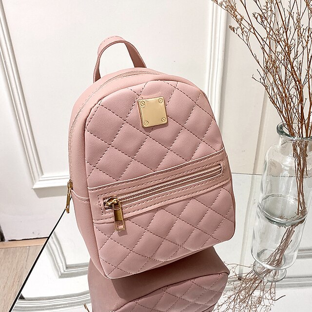 Sac à dos avant avec poche matelassée zippée élégante et mini